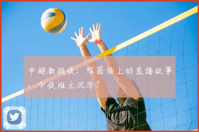 中超激战夜：绿茵场上的直播故事，今夜谁主沉浮？